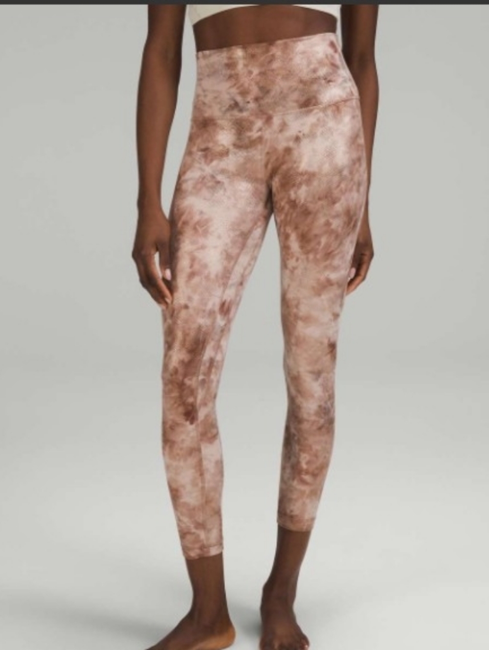 Lululemon Align High-Rise Pant 25" Shine Size 6